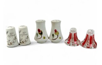 Salt & Pepper Shaker Lot