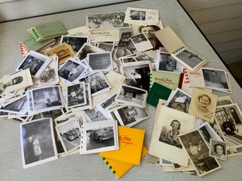 Huge Lot Of Various Black And White Photographs From Various Family 1940 1950 1960