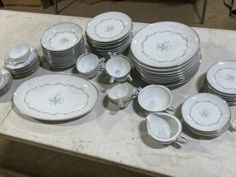 NORITAKE 'Chaumont' Japanese Porcelain Dish Set, Over 50 Pieces!