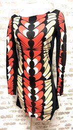 French Connection Long Sleeve Lightweight Cotton Dress - Size 10