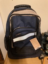 LL Bean Wheeled Backpack With Original Tags