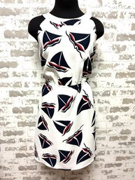 Market & Spruce Medium Sleeveless Sailboat Dress