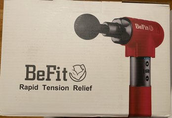 Befit Rapid Tension Relief Massaging Gun NIB