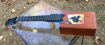 Cigar Box Guitar Parts - Acid Cigars Box & Valley Guitars 6 String Neck W/ Tuners