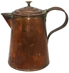 Vintage Copper Coffee/tea Pot/water Pitcher
