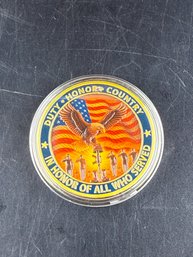 Military Challenge Coin Thank You For Your Service