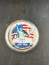 Challenge Coin 250th Anniversary Of America