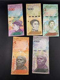 Lot Of Foreign Paper Money