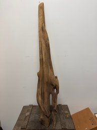 Free Form Stand Wood Teak Sculpture/driftwood