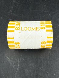 Bank Rolled Unsorted Kennedy Half Dollars