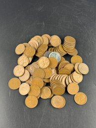 100 Miscellaneous Dated Wheat Pennies