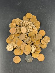 100 Miscellaneous Dated Wheat Pennies