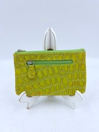 New Rolf's Vegan Leather Zip Coin Purse/card Wallet