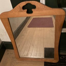 Beautiful Mid Century Modern Wall Mirror Dated 1953