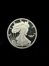 1/4 OZ .999 Fine Silver Round