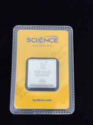 Luciteria Science Exotic Bullion Series 1oz Tin Square