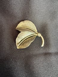 Danecraft Sterling Silver Leaf Brooch