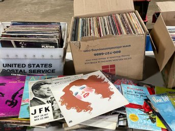HUGE Assorted Lot Of Records, As Pictured