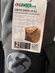 Hunting - 2 Person Deluxe Ground Blind With Carry Case - New