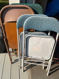 5 Folding Chairs In Good Condition