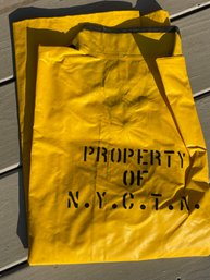 NYC Transit Authority Rain Jacket -new