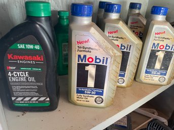 Motor Oil Shelf Lot