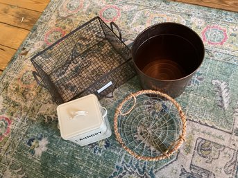 Metal And Wire Storage Containers