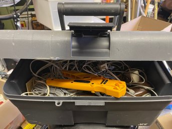 Plastic Ace Tool Box With Contents