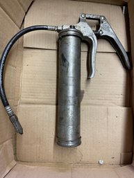 Vintage Grease Gun And Funnel