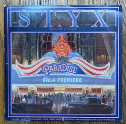 1980 STYX Paradise Theater Vinyl Record