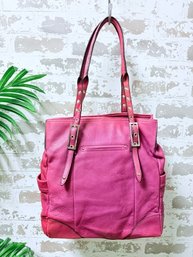 B Makowsky Large Shopper Tote Handbag
