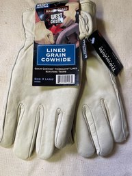 Brand New Grain Cowhide Leather Gloves - Thinsulate