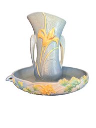 Roseville Duo In Blue