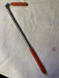 Articulated Metal Magnet Tool For Retrieving Lost Screws Etc.