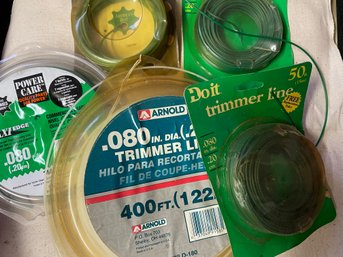 Trimmer String Lot- 5 Packages