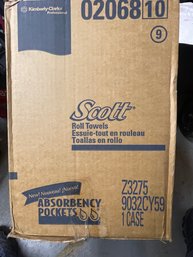 Case Of Paper Towels Minus One Roll