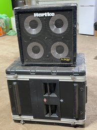 Hartke XL Series 410XL Bass Cabinet W/ Road Case,  400W, Not Tested