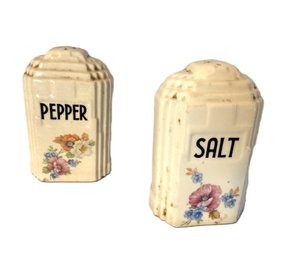 Art Deco Harker Pottery Salt & Pepper Shakers