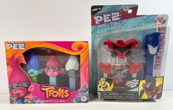 Brand New Trolls & Transformers Pez