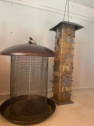 Pair Of Bird Feeders