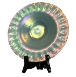 Stunning Iridescent Art Glass Bowl