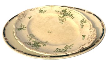 Antique English Ironstone Platters