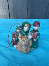 Vintage Ceramic Ornament Carolers Figurine