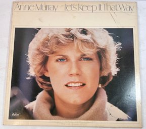 1978 Lets Keep It That Way Anne Murray Vinyl