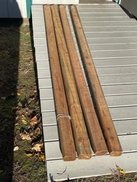 Lot Of 4 Landscaping Timbers