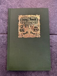 1905 Songs In A Sun Garden Book