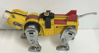 1981 VOLTRON YELLOW LION METAL DIE CAST & PLASTIC TOY