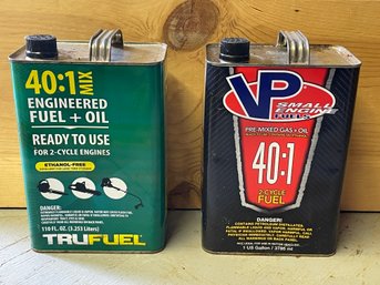 2-Cycle Fuel - Both Full Or Almost Full