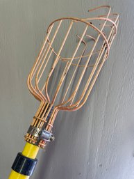 Fruit Picker / Reaching Tool With Locking Super Handle Extension Pole