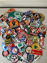 Collection Of 130 Various Vintage Patches Novelty Space Souvenir